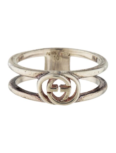 gucci open band ring|gucci ring from house of.